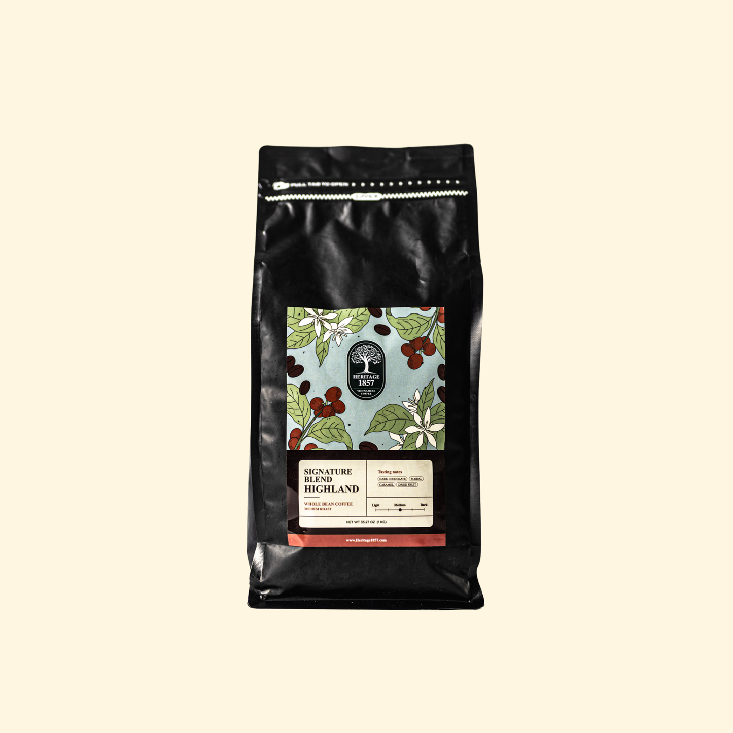 Signature Highland Blend - Medium Roast (340g Whole Bean)