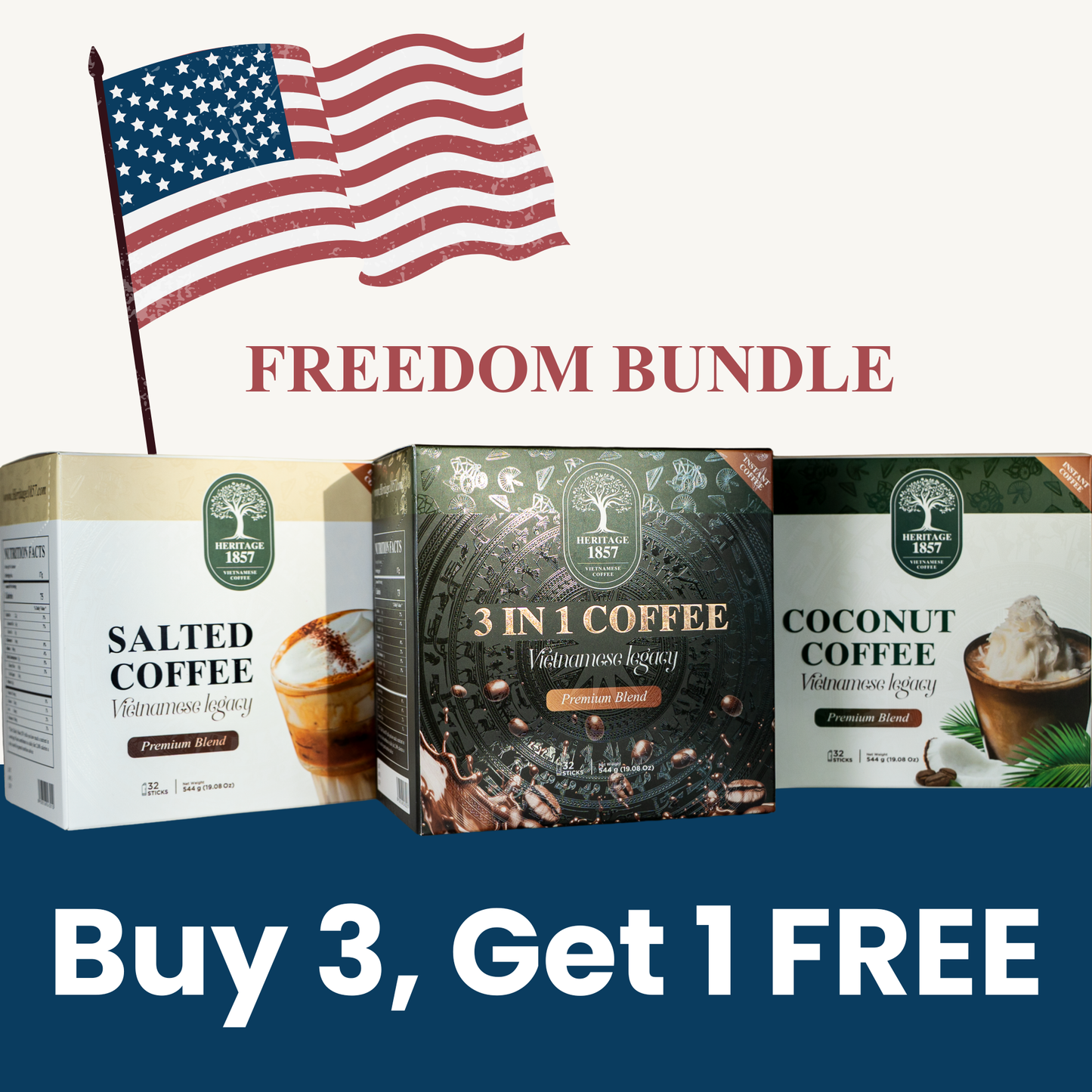 Freedom Bundle – Buy 3, Get 1 Free