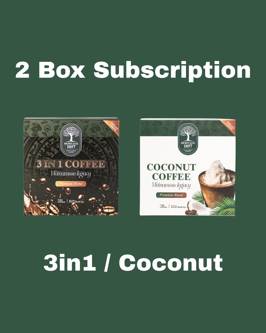 3in1/ Coconut Box Combo