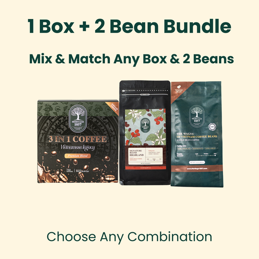 1 Box + 2 Coffee Beans Bundle