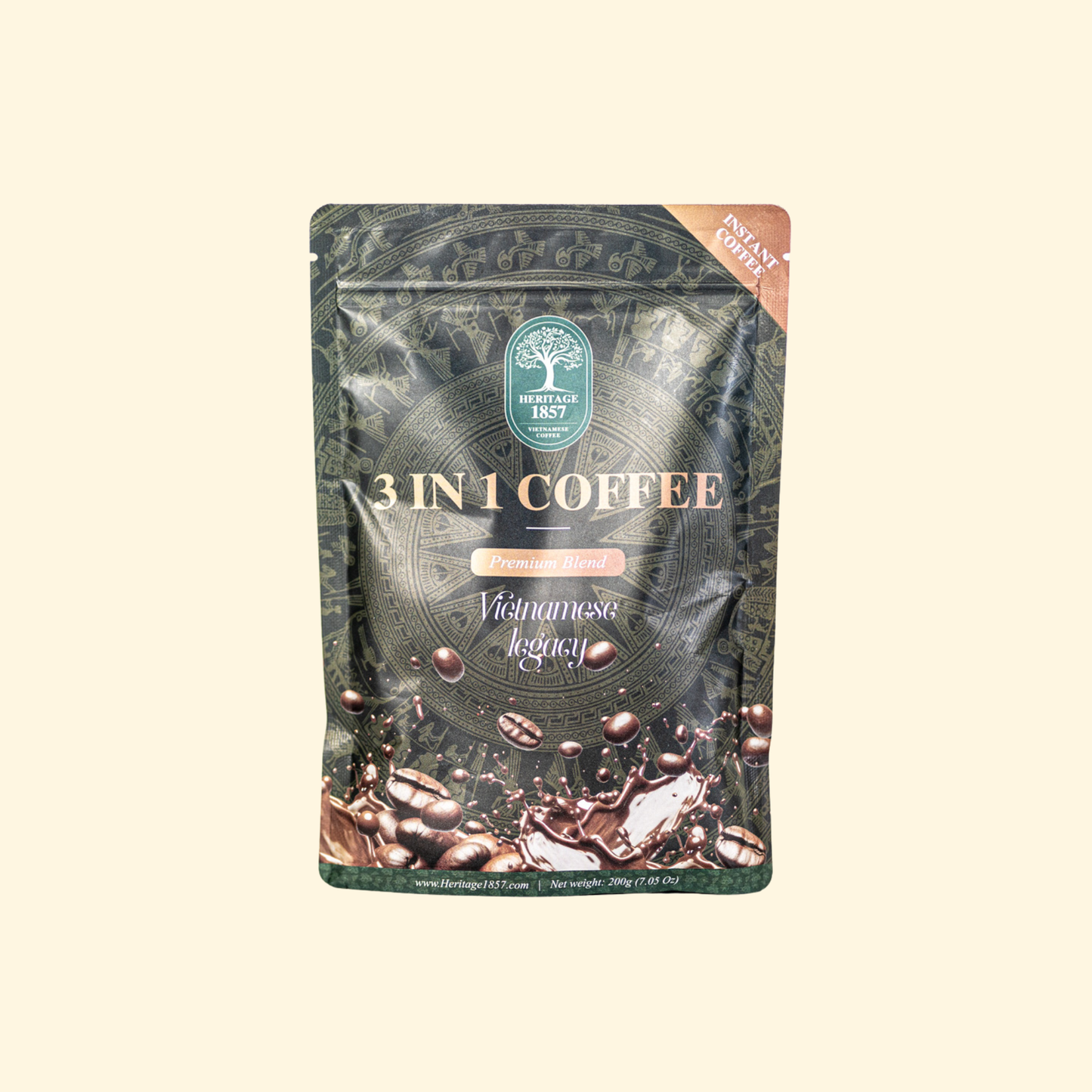 3 in 1 Instant Coffee – 200g Bag (Scoop & Measure)