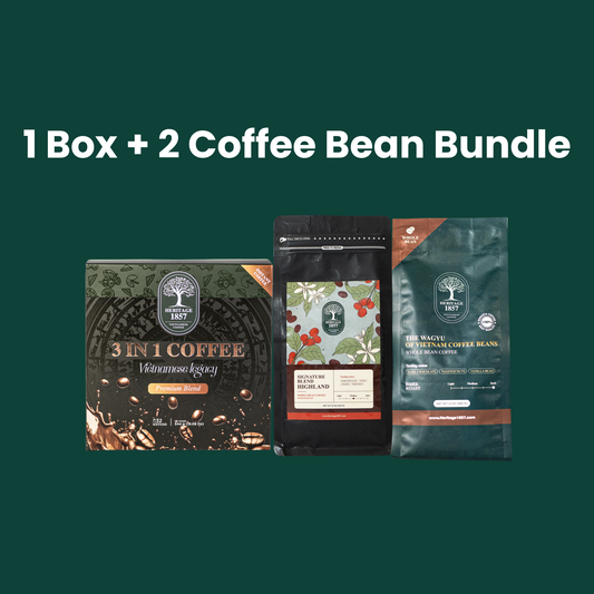 1 Box + 2 Coffee Beans Bundle