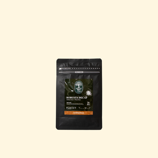 Robusta Decaf - Medium Roast 100% Robusta Bean (200g Whole Bean)