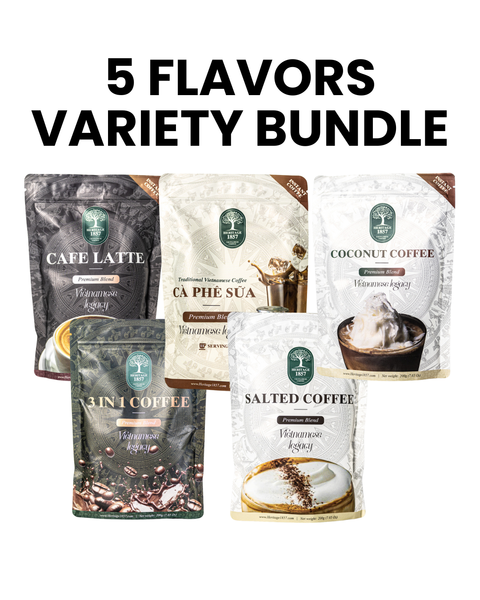 Variety Bundle of 200g Bags (5 Flavors)