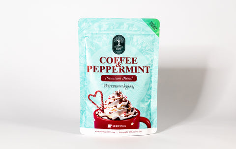 Limited Edition - Coffee & Peppermint Instant Coffee - 200g Bag (Scoop & Measure)