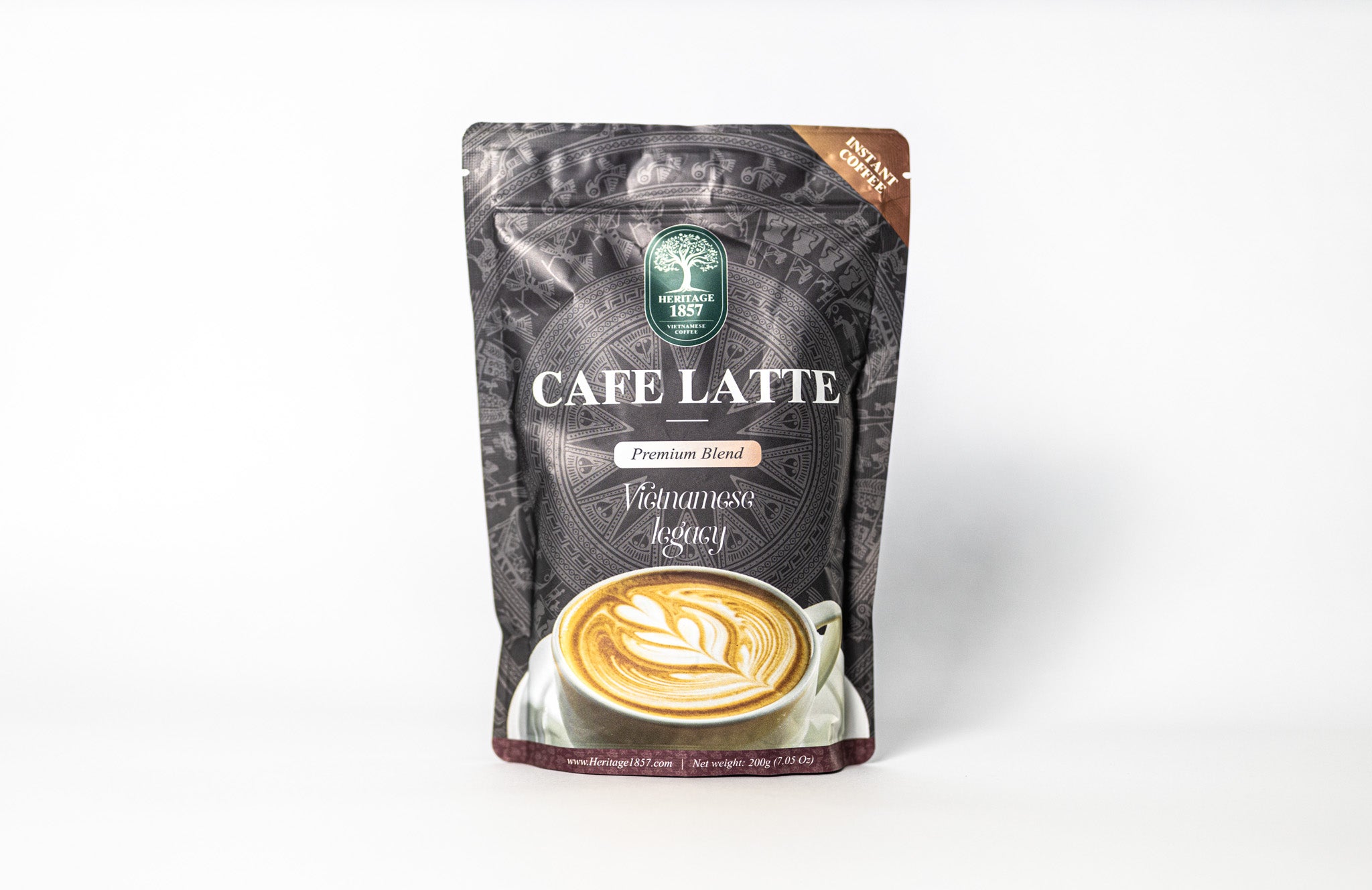 トップス cafe Cafe Latte Instant Coffee – 200g Bag (Scoop & Measure) – Heritage 1857