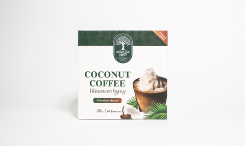 Coffee & Coconut Instant Coffee - 32 Pack Box (Single Serve)